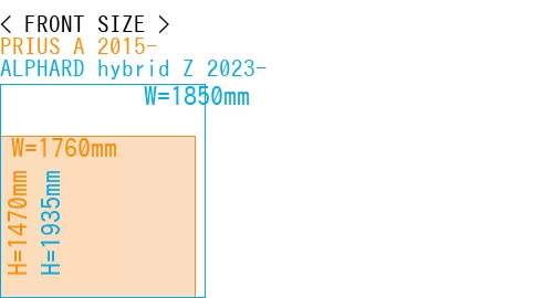 #PRIUS A 2015- + ALPHARD hybrid Z 2023-